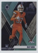 2023 Panini Phoenix Rookies Teal 106/150 Riley Moss #182 ms9