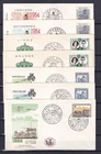 [LG80866] Belgium Nice Lot FDC First Day Covers UNG