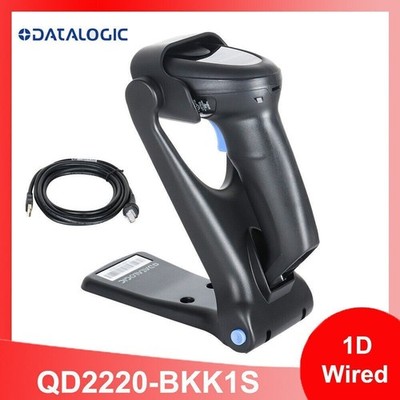 Datalogic QuickScan QD2220-BKK1S Handheld 1D Imager Barcode Scanner w/ USB Cable