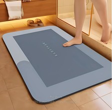 SUPER Water Absorbent Bath Mat Non-Slip Quick Dry Bathroom Shower Rug 400X600MM.