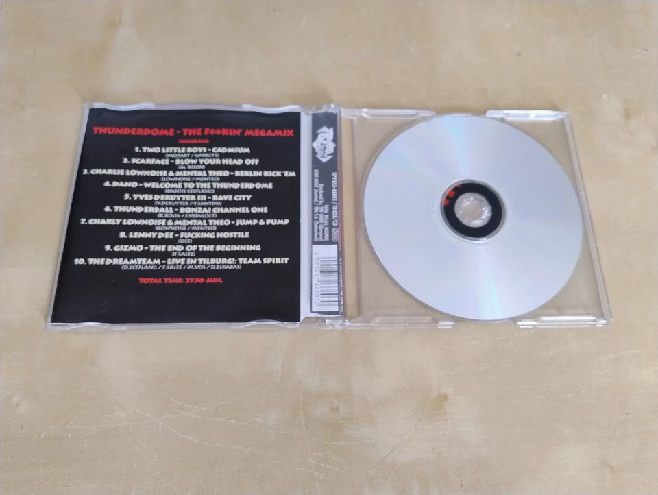 Thunderdome - The F**kin' Megamix (Limited Edition Remix) 1994 CD ID&T Hardcore - Bild 3 von 4