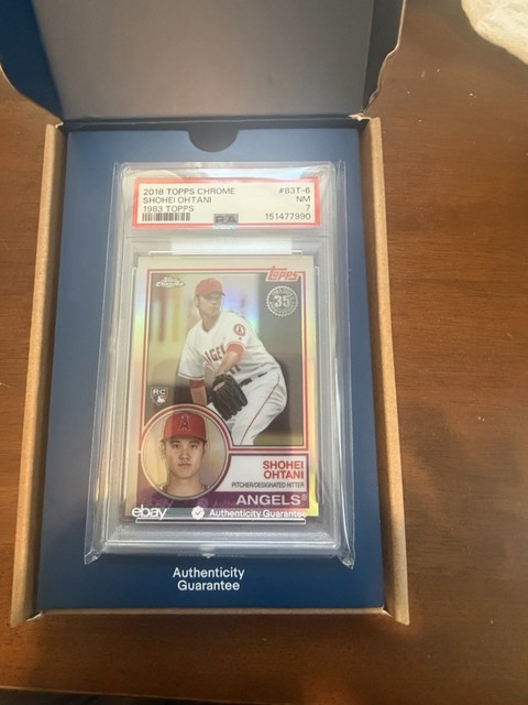 Shohei Ohtani 2018 Topps Topps Chrome Refractor