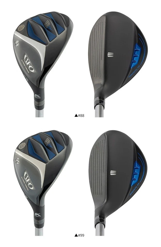 Kasco UFO AIR UT Utility Hybrid 5pcs Set #77~AA R-Flex Falconshaft AIR UT Carbon - Image 3 of 4