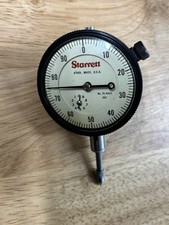 Starrett No. 25-441/5 Dial Indicator, .001” Graduation, 0-.100 Dial Reading USA