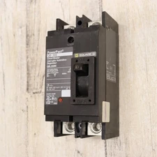 Square D PowerPact 200A Circuit Breaker, 2 Pole 240VAC Thermal Magnetic QBL22200