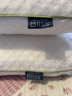 2 x Snuggledown Bliss Bamboo Touch - Memory Foam Kissen - Brandneu 