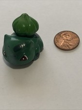 Vintage 1999 TOMY Bulbasaur Pokemon Mini Figure Nintendo Authentic