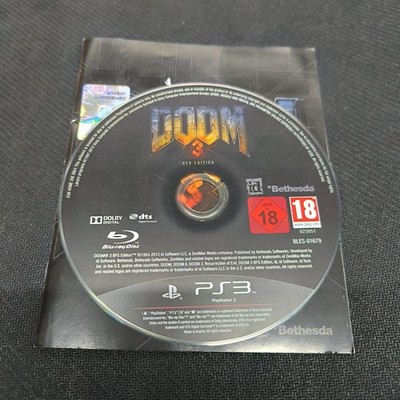 DOOM 3 - BFG Edition - PS3 - No Case