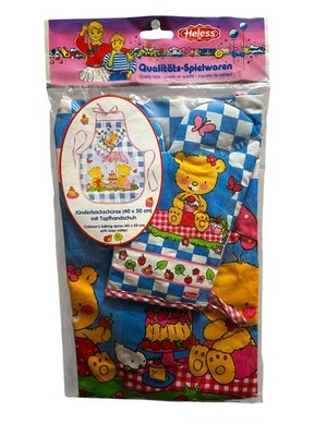 Heless | Kinderschürze Kochschürze Backschürze Schürze Handschuh | Kinder NEU