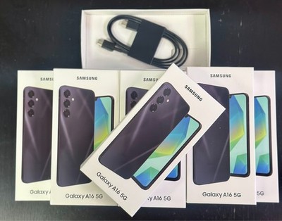 Samsung Galaxy A16 Original Box ONLY + Fast Charging Cable, SIM Tool   New Lot