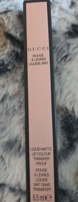 Rouge A Levres- Gucci Liquid Matte Lip Colour Transfer Proof In Mildred Rosewood