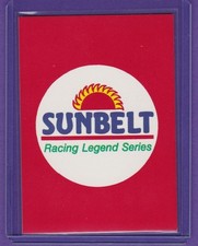 1991 Sunbelt Racing Legend Series Header Card Nno 1991 Sunbelt Racing Legend Series Header Card Nno