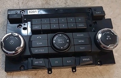 2010-2012 Ford Fusion 2.5L Radio Control Panel 9E5T-18A802-AE OEM
