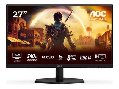 AOC Gaming LED-Monitor 68,6 cm 27 Zoll 2560 x 1440 QHD @ 240 Hz Fast IPS 300