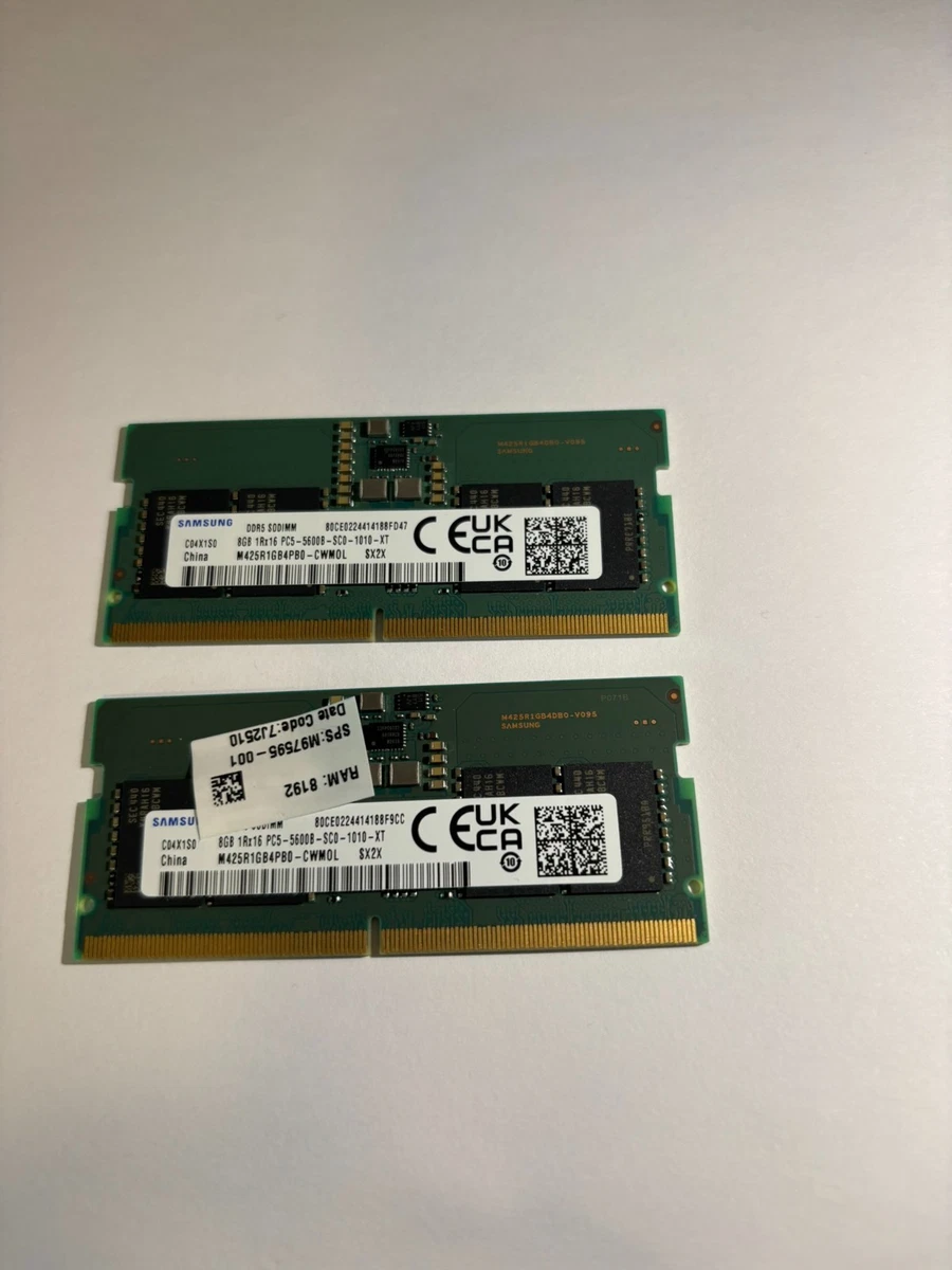 Samsung DDR4 SDRAM Memory (RAM) 2 Modules for sale | eBay