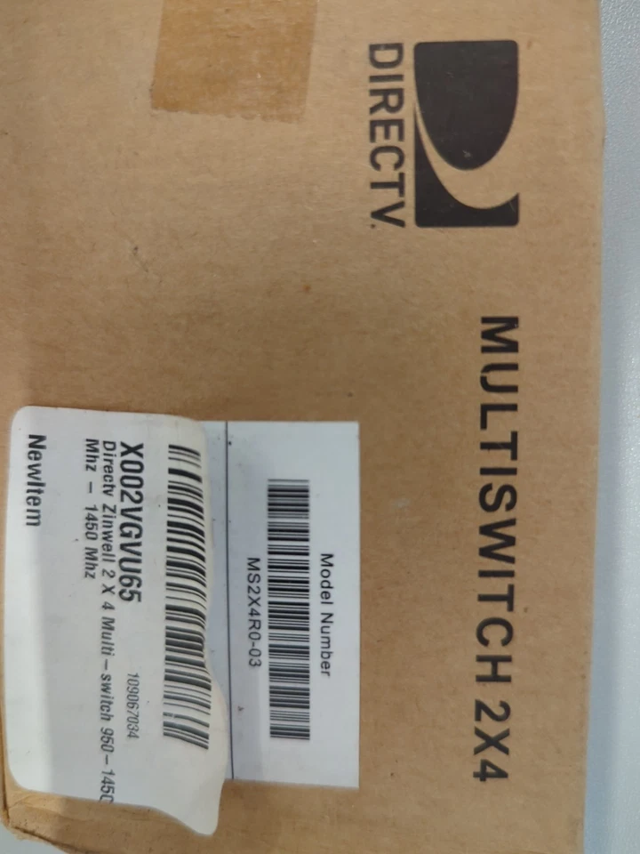 Directv 2x4 Multiswitch Splitter Satellite TV - NEW - Image 4 of 4