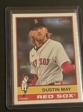 2025 Topps Heritage High Number Dustin May #687 Bicentennial Short Print /200