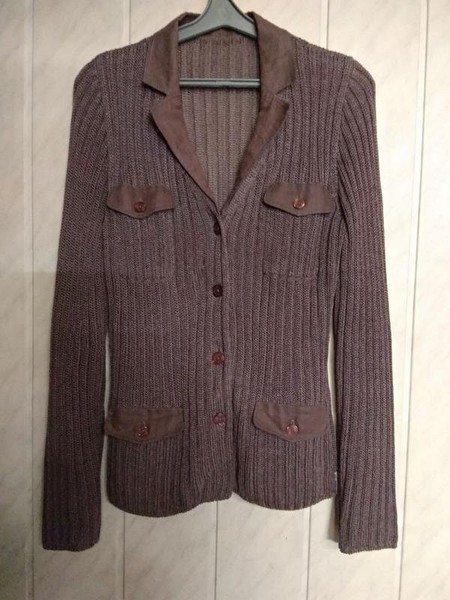 Women Brax Shirt Brown Viscose 36 / S / 44