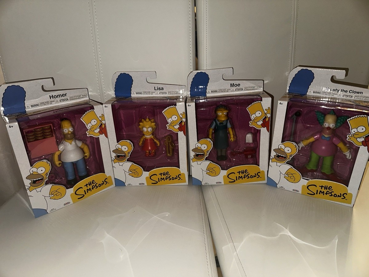 NEW Jakks Pacific The Simpsons Lot of 4 | eBay