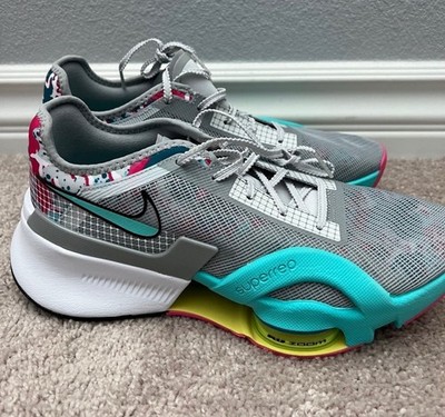 Nike  Air zoom SuperRep 3 Shoes Gray Multicolor Mesh