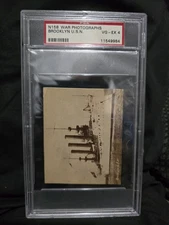 1898 N158 DUKE HONEST LONG CUT, BROOKLYN U.S.N. PSA 4 (NONE HIGHER) VERY RARE