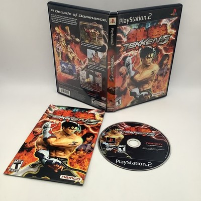 Tekken 5 (Sony PlayStation 2, 2005) COMPLETE!