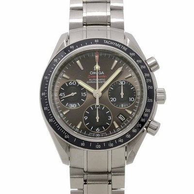 OMEGA Speedmaster Date 323 30 40 40 06 001 Gray Black Dial Mens 90328058