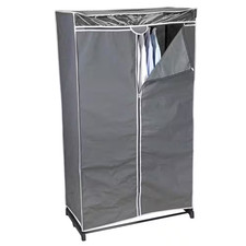 36 In. Wide Portable Steel Closet in Grey
