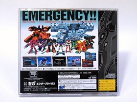 [With obi and postcard] Cyber ​​Troopers Virtual-On Sega Saturn