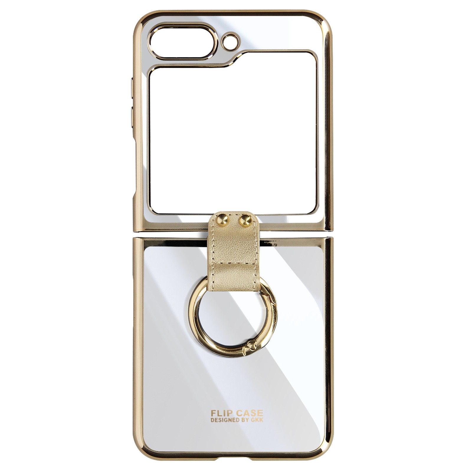 Coque Samsung Z Flip 5 Avizar anneau anti-chute pour éviter les bris d'écran et de charnière