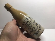 Antique John Lyon & Co. “Snow Drop “ Old Time Ginger Beer Bottle.