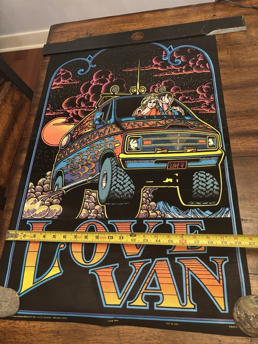 Love Van BLACKLIGHT POSTER 32