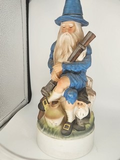 Vintage 1971 Old Fitzgerald Collectors Old Rip Van Winkle Decanter