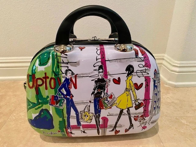 Estuche rígido de cosméticos Brighton Jetsetter bolsa de almacenamiento de viaje con correas adjuntas Foto 2 de 4