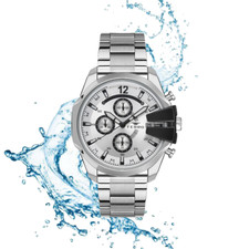 Men's Watch, Stainless Steel Man Wristwatch, Watches Analog Fashionable Business