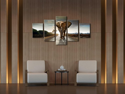 Stunning Elephant Wall Art – Gallery Wrapped Canvas Prints in Multiple Sizes - Picture 5 of 11
