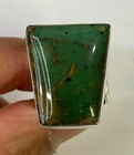 HSN Jay King Sterling Silver Colorful Forest Jasper Ring Size 6 — photo 6