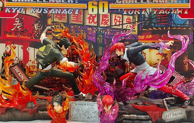 Revive Studio KING OF FIGHTERS Iori Yagami VS Kyo Kusanagi Resin Statue In Stock