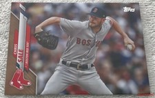 2020 Topps Series 2 CHRIS SALE #672 Gold Parallel 1450/2020 Boston Red Sox