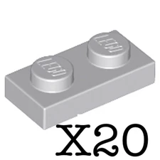 LEGO 1x2 Plate Plates Building parts UPIC Colors X20