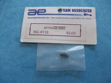 VINTAGE TEAM ASSOCIATED 4113 SPRINGS SHOCK PAN-CAR .020 ASC4113 NIP