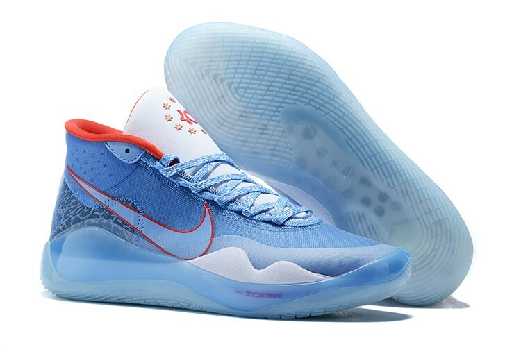 Nike Zoom KD 12 Don C All-Star Chicago Stars Blue White Nike Zoom KD 12 Don C All-Star Chicago Stars Blue White