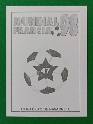 1998 Navarrete France World Cup FIFA #047 ERIK MIKLAND Norway Team