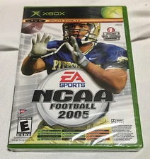 NCAA Football 2005 + Top Spin Combo (Original Xbox, USA NTSC) Sealed.