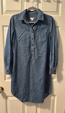 J Crew Denim Dress Size XS