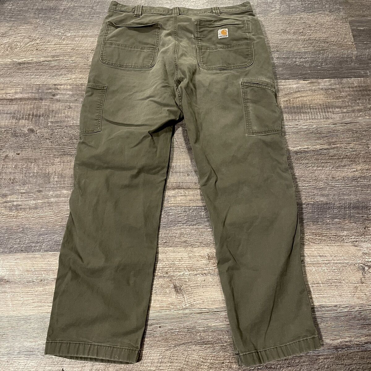 Vtg Carhartt Pants Double Front Green Work Jeans 37 x 31 Vtg Carhartt Pants Double Front Green Work Jeans 37 x 31