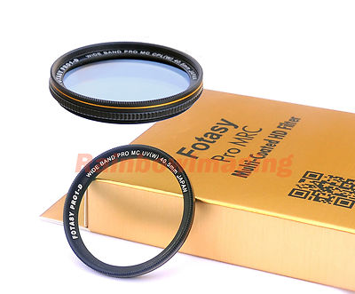 40.5mm 16 Layer MRC Nano Multi-Resistant Coating UV +CPL Polarizing Filter Set
