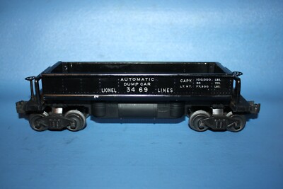 Lionel   3469 Automatic Dump Car  EX Condition