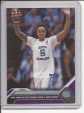 RARE ARMANDO BACOT 2023-24 Bowman U Now Card #62 Serial #17/25 Purple Parallel