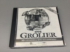 Grolier 1998 Multimedia Encyclopedia on CD ROM for Mac